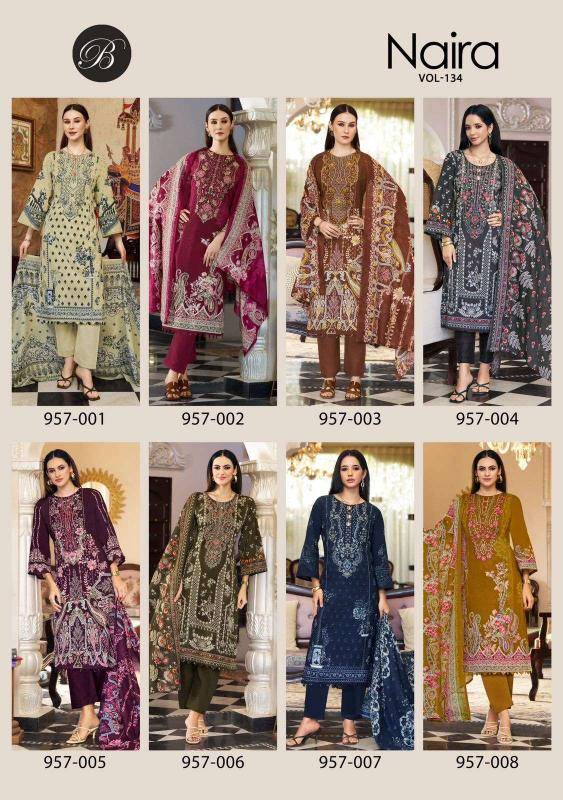 Belliza naira vol- 134 Wholesale dress materials suppliers in Ahmedabad
